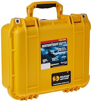 Amazon.com: Pelican 1400 Case No Foam (Yellow) (1400-001-240)